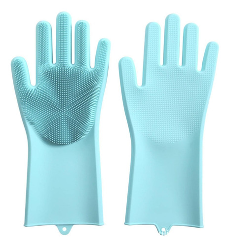 Guantes Mágicos De Silicona Para Platos ¡no Mas Esponjas!