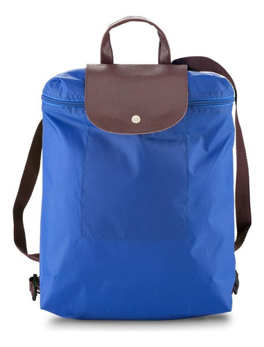 Bolso Morral Plegable Ligero Con Bolsillo Interno Broche