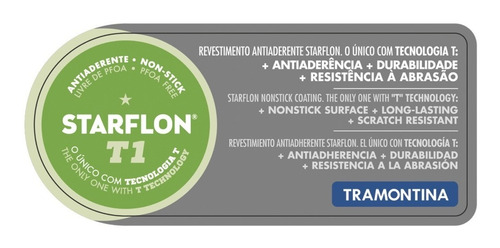 Imagen 8 de 10 de Ollas Tramontina Juego Bateria De Cocina Turim Teflon Set 7
