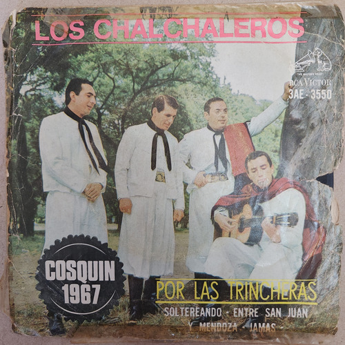 Simple Sobre Los Chalchaleros 3550 Rca Victor C23