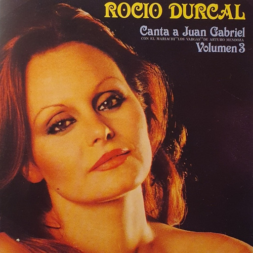 Cd Rocio Durcal Canta A Juan Gabriel Vol3 - Importado