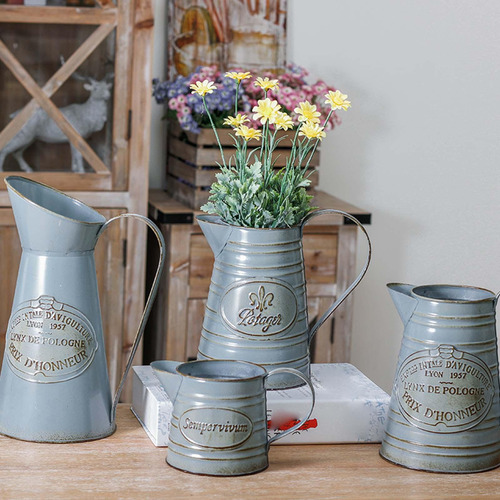 Tetera De Hierro Para Flores, Regadera, Maceta Portátil De