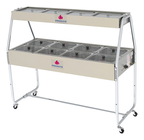 Mesa Buffet Combinada - Progas Prb-0804n