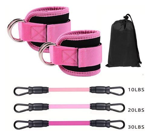 Set De Bandas Elásticas Para Fortalecer Tobillos Y Piernas