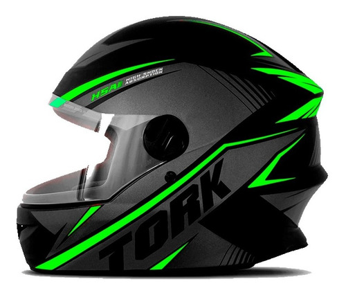 Imagem 2 de 10 de Capacete Para Moto Protork R8 Fechado Resistente Oferta Loi
