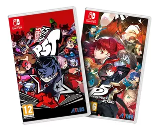 Combo Persona 5 Tactica + Persona 5 Royal Switch Midia Fisic