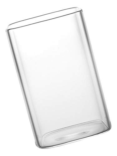 Tazas Cuadradas De Vidrio Transparente Highball Glass, Delga