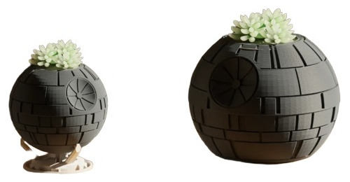 Maceta Estrella De La Muerte Star Wars 