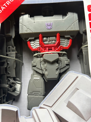 Juguete Transformers Megatron Titan Authentics 6 Pasos