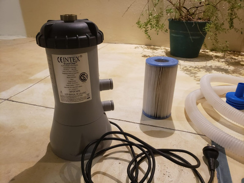 Filtro Bomba Intex Kristal Clear Portátil Para Pileta (usado (Usado)