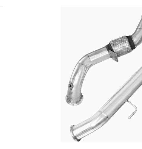 Downpipe + Dpf Delete Amarok V6 Inox