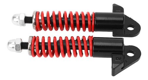 Par De Amortecedores Dirt Pit Bike De 128 Mm Com Frente Fron