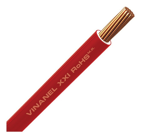 Caja 100 Mts Cable Rojo Thw Cal 14 Awg 100%cobre Condulac