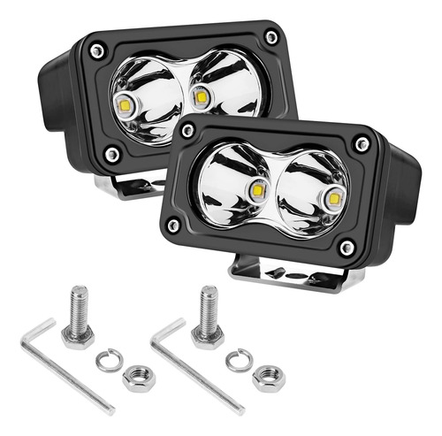 Luces Led Puntuales, 2 Unidades, Luz Blanca De 3 Pulgadas, 4