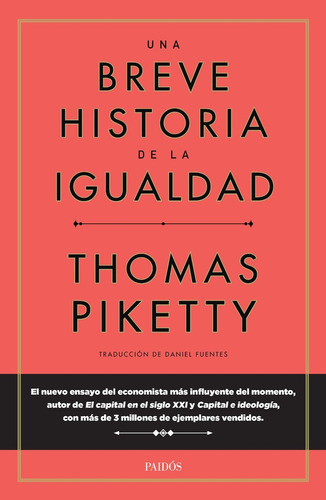 Libro Una Breve Historia De La Igualdad - Piketti - Original