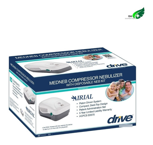 Nebulizador De Compresor Medneb Drive