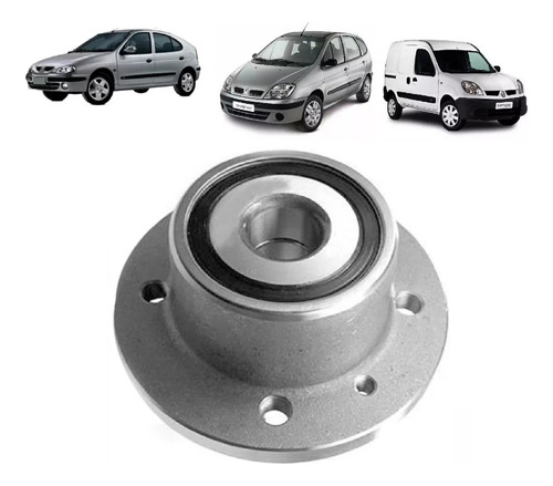 Cubo Roda Traseira C/ Rolamento Renault Scenic Kangoo S/ Abs