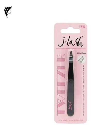 J Lash 2 Pc Pinza Ceja Punta De Precision - Acero Inoxidable