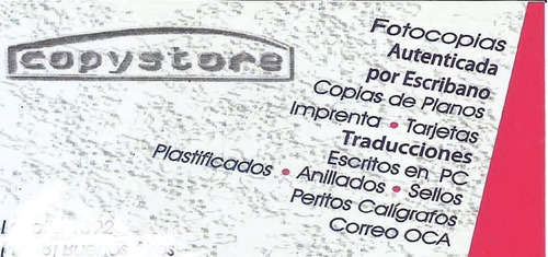Imagen 2 de 3 de Certificación De Firma - Escribano - Notario - Fotocopias