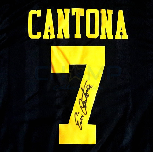 Jersey Autografiado Eric Cantona Manchester United 1994 Vst