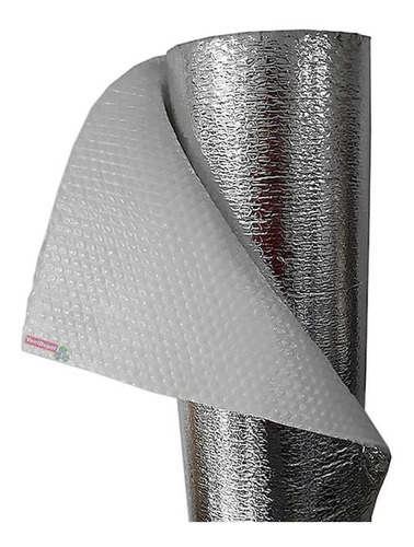 Aislante Térmico Burbuja Aluminio, MxbLG-006, 1.22x30m, 3mm,