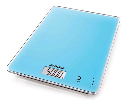 Balanza De Cocina Soehnle Page Compact 300 Digital Tara 5kg Color Celeste