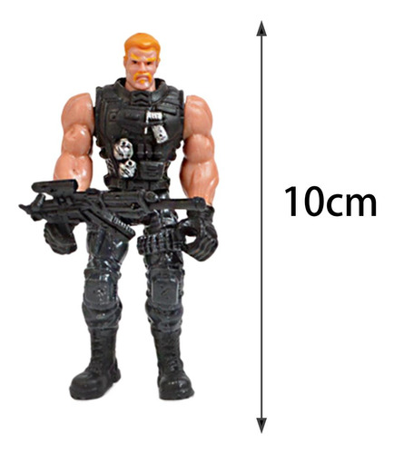 6x Brinquedo Do Homens Conjunto Realista Ranger Figuras De