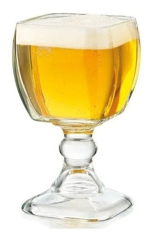 Copa Chabela Cuadrada By Crisa 620 Ml Color Transparente