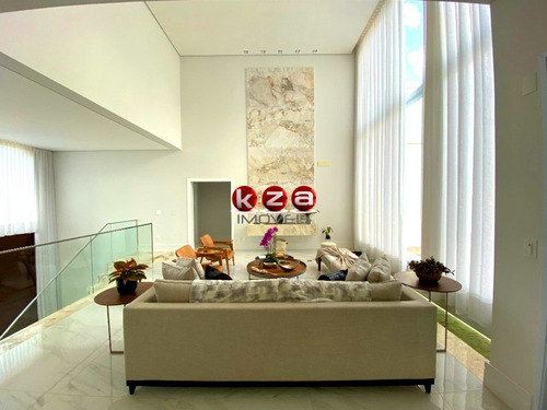 Casa De Alto Padrão 5 Suítes, Em Condomínio Valinhos Sp - Ca01835 - 69231964