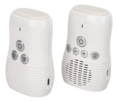 Monitor De Bebé, Monitor De Bebé De Audio Abs Blanco Con