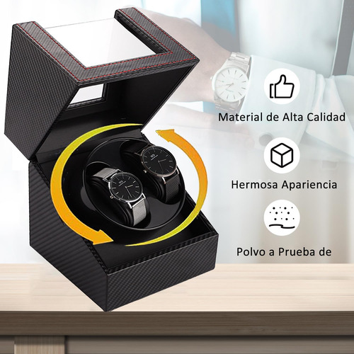 Enrolador De Relógio Automático Com Rotação Dupla 2+0
