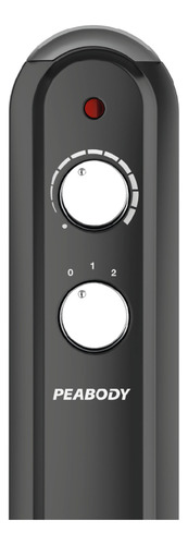 Calefactor Eléctrico Peabody Mica Pe-cm20n 220v Negro