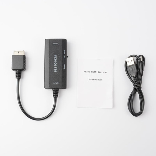 Convertidor Adaptador De Ps2 A Hdmi, Adaptador De Ps2 A Hdmi