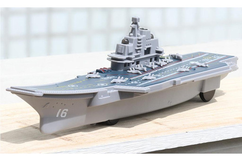 Brinquedo Porta-aviões Modelo De Navio De Guerra Elétrico