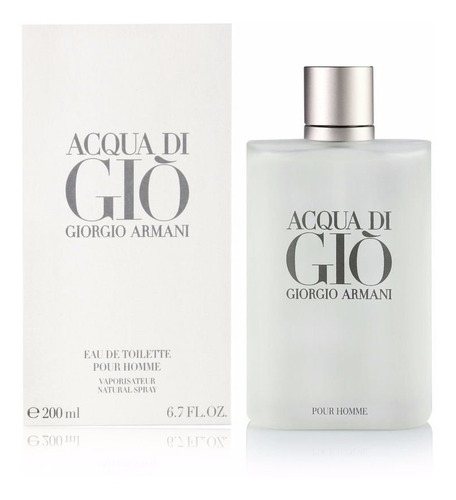 Perfume Giorgio Armani Acqua Di Gio 200ml Santiagoperfumes