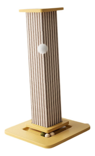 Poste Rascador Para Gatos, Poste Rascador Con Base, Juguete