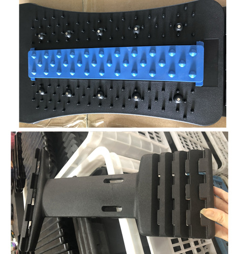Estirador De Espalda Ajustable Para Acupuntura Azul Y Blanco