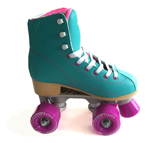 Patines Roller Natura Mujer Ajustables Con Frenos