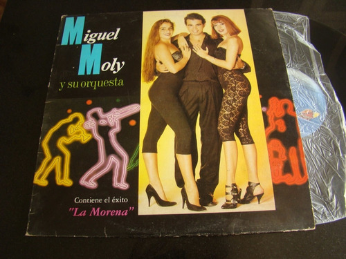 Miguel Moly La Morena 1990 Venezuela Vinilo Salsa Nm