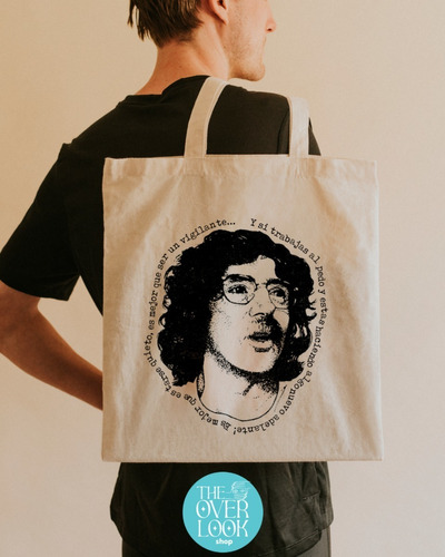 Bolsa De Tela Lienzo Tote Bag Say No More Charly (garcia)