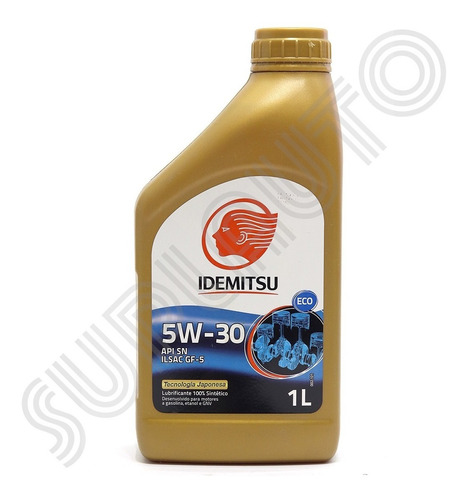 Óleo Do Motor 5w30 100% Sintetico - Idemitsu - 1 Litro