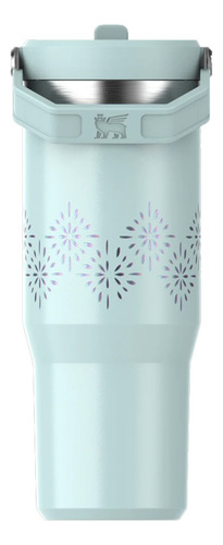 Termo Iceflow Flip Straw 30oz Seaglass Gloss Stanley Celeste