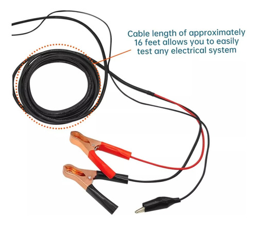 48v Probador De Sonda De Potencia, Luz De Prueba Automotriz