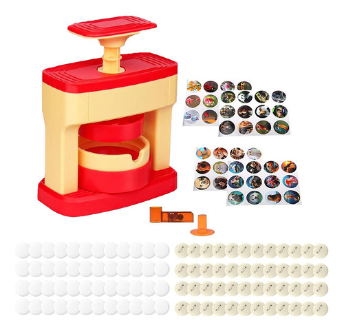 Button Maker Machine Making Tool Badges 48 Crachás