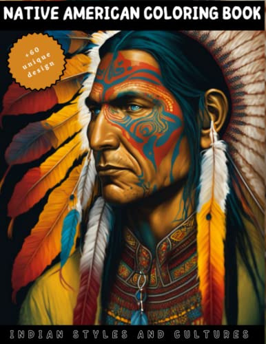 Libro : Native American Coloring Book Artwork And Designs..