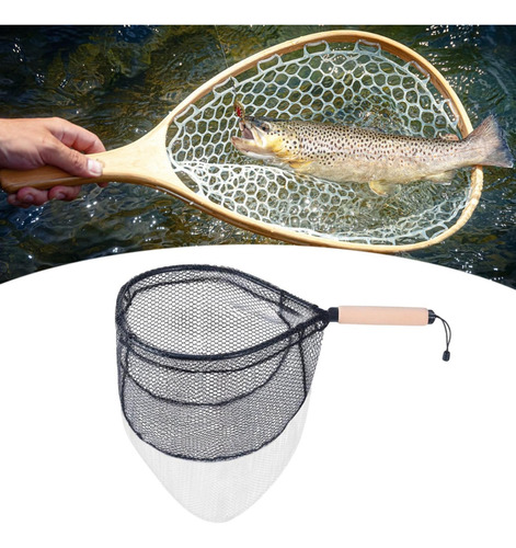 Rede De Pesca Líquido Holo De Pesca Curta Pequeno