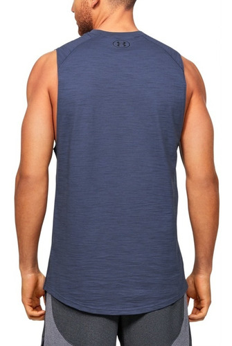 Playera Sin Mangas Under Armour Caballeros Azul 1351556-497