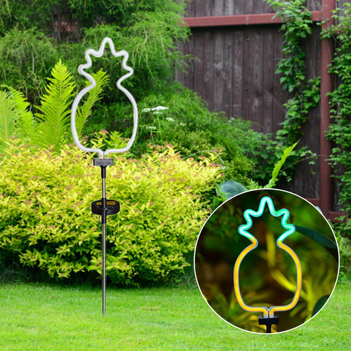 Lámpara Solar De Estaca Para Jardín, Iluminación Elegante