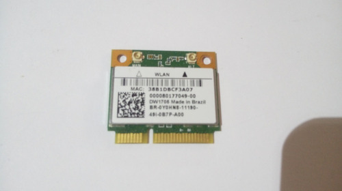Placa Wi Fi 15.3000 Dell