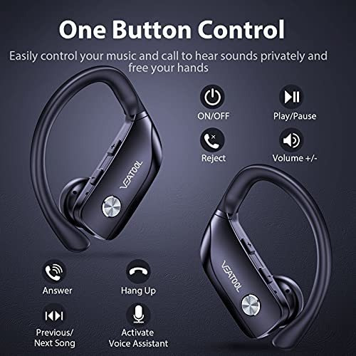 Audífonos Inalámbricos Bmanl, Bluetooth, 48 Horas De Repro
